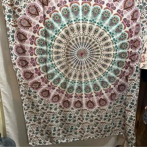 Mandala design tablecloth/throw